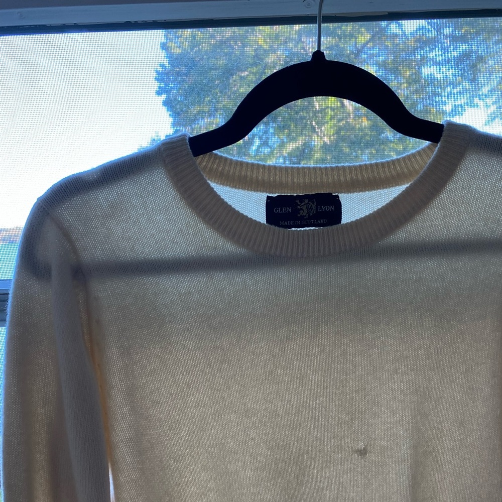 Vintage Cashmere Crewneck - made in Scotland